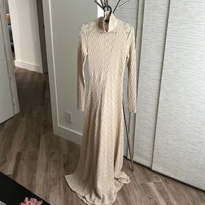 Free people lace maxi dress